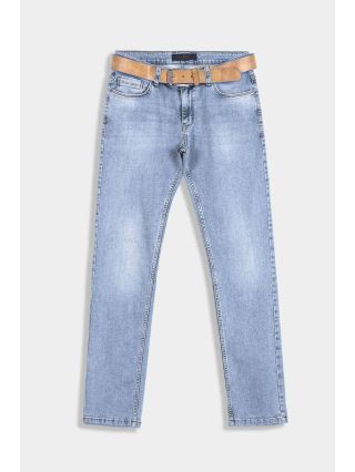 Прави мъжки дънки Paul 6006 INDIGO Fashion B