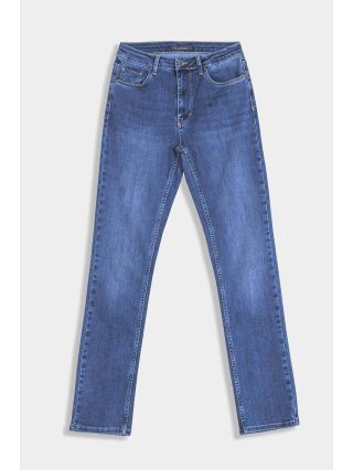 Класически дамски дънки 5766  INDIGO Fashion B