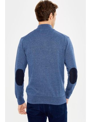 Мъжки пуловер 18356-08 INDIGO Fashion B
