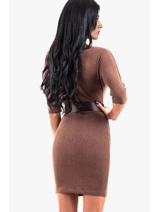 Вталена рокля 8267-28 INDIGO Fashion B
