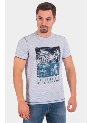 Мъжка тениска 35570-18 INDIGO Fashion