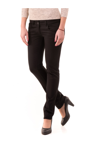 Дамски панталон MISS POEM 42573 - черен