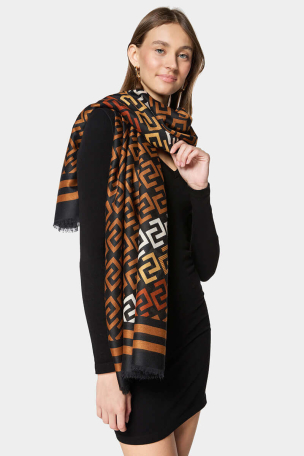 Дамски шал 15073-28 Indigo a