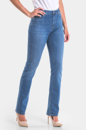 Прави дамски дънки Lisa 5773 INDIGO Fashion