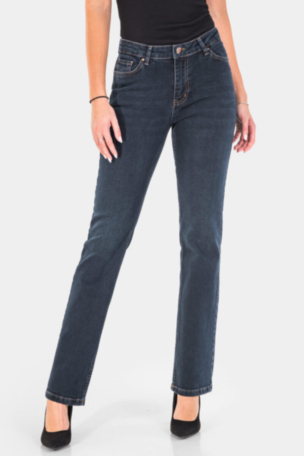 Прави дамски дънки 6768-79 Kelly INDIGO Fashion
