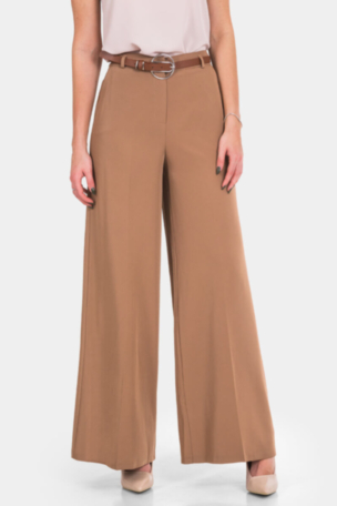 Клоширан дамски панталон с колан 2049-45 ACUN Fashion