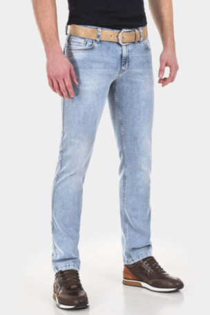 Прави мъжки дънки Paul 6006 INDIGO Fashion