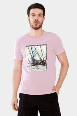 Мъжка тениска 35418-50 INDIGO Fashion