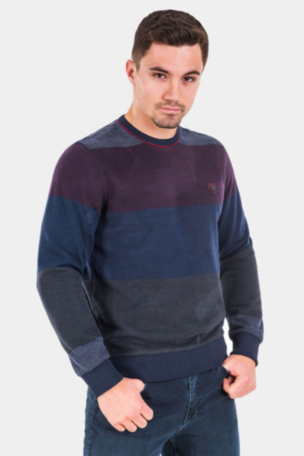 Мъжки пуловер 35203-30 INDIGO Fashion