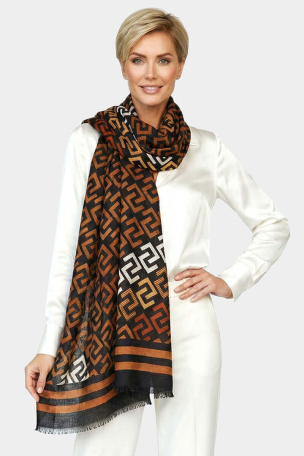 Дамски шал 15073-28 Indigo