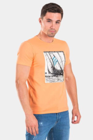 Мъжка тениска 35418-10 INDIGO Fashion