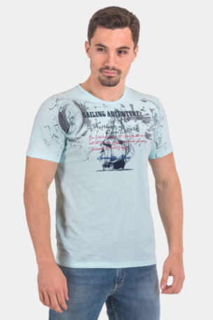 Мъжка тениска 35588-04 INDIGO Fashion