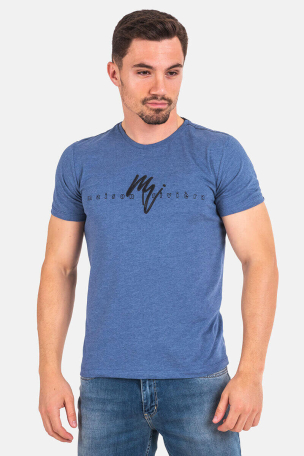 Мъжка тениска 35757-08 INDIGO Fashion