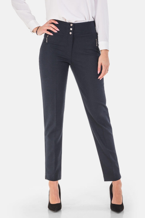 Тъмно син дамски панталон 2112-18 Acun A