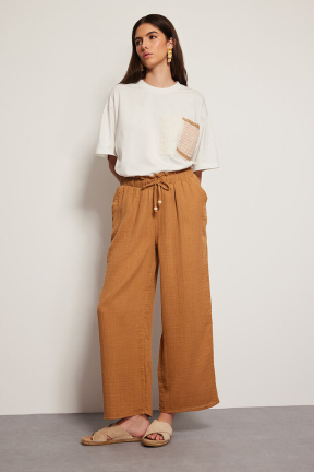 Дамски свободен панталон 24152-28 FLAMENCO