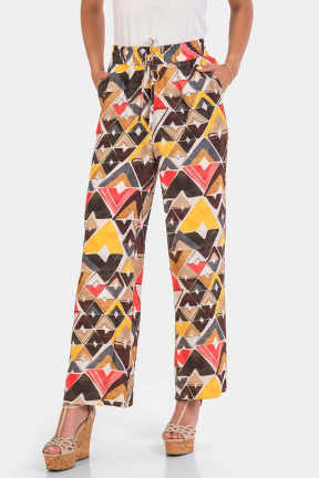 Дамски свободен панталон 24339-43 FLAMENCO