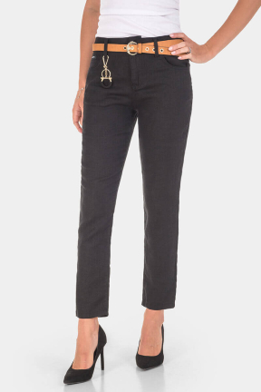 Дамски ленен панталон 50344-09 Puccihino