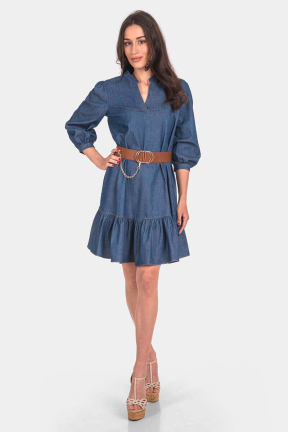 Дънкова рокля 3523-78 Bodyform