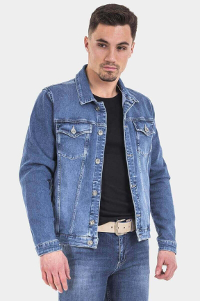 Класическо мъжко дънково яке 6216 INDIGO Fashion