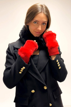 Дамски ръкавици 11032-19 Indigo