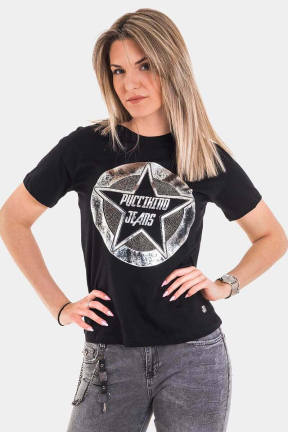 Дамска тениска 8128-09 INDIGO Fashion