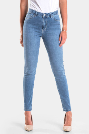 Слим фит дамски дънки Naomi 5864 INDIGO Fashion