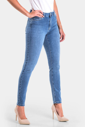 Слим фит дамски дънки Naomi 5865 INDIGO Fashion