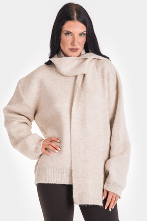 Дамска блуза с шал 92633-02 AVRIL