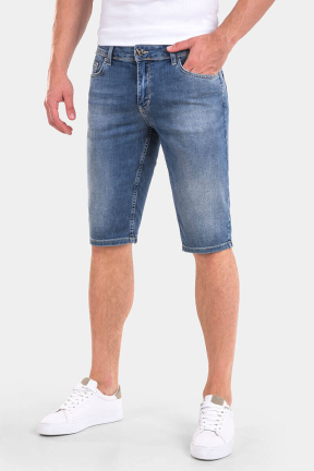 Мъжки дънкови бермуди 6295 INDIGO Fashion