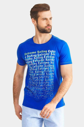 Мъжка тениска 35335-08 INDIGO Fashion