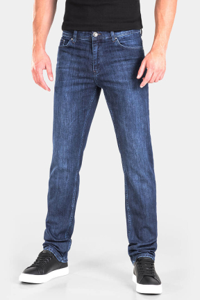 Прави мъжки дънки 5283  INDIGO Fashion