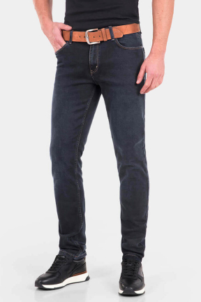 Слим фит мъжки дънки LTV 6537 INDIGO Fashion