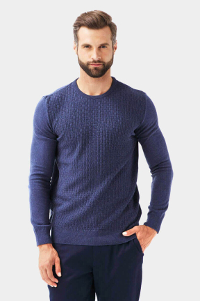 Мъжки пуловер 33540-18 INDIGO Fashion