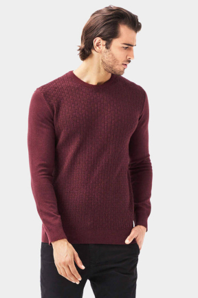 Мъжки пуловер 33540-30 INDIGO Fashion