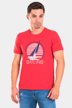 Мъжка тениска 35264-19 | INDIGO Fashion