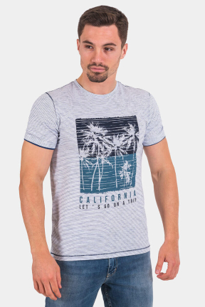 Мъжка тениска 35570-18 INDIGO Fashion