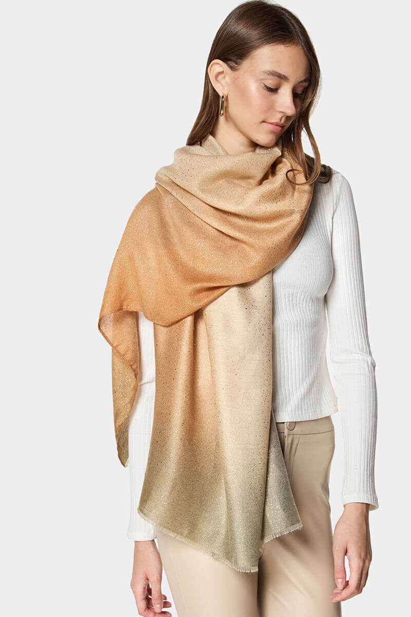 Дамски шал 15079-03 Indigo