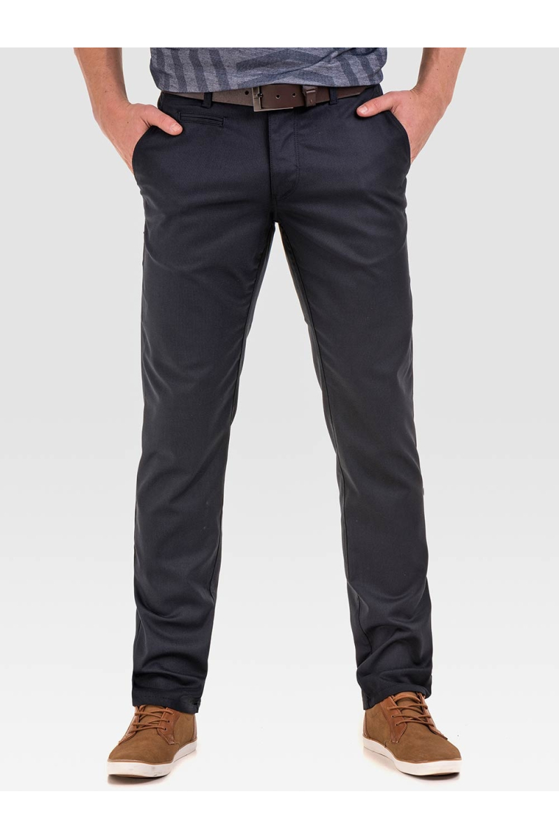 Тъмносин спортно-елегантен мъжки панталон 4592 INDOGO Fashion