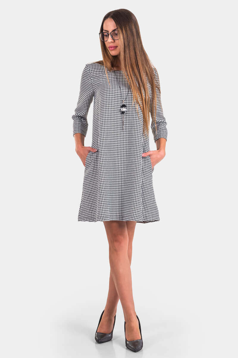 Елегантна рокля 3005-11 Sadosa INDIGO Fashion A