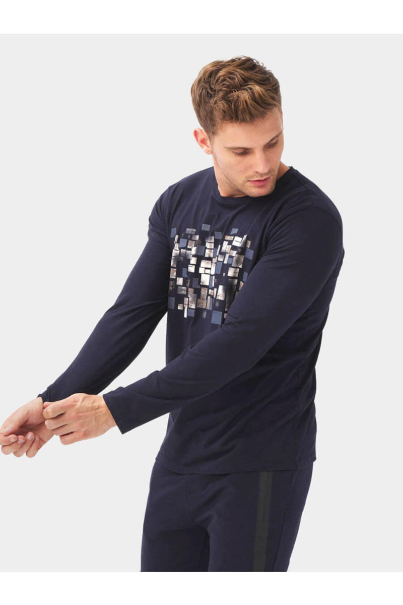 Мъжка блуза 501788-18 INDIGO Fashion