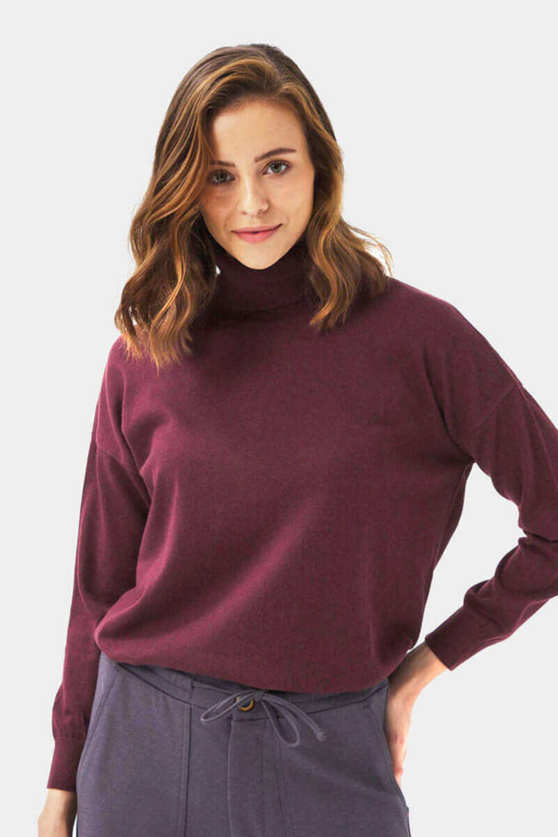Дамска поло блуза 850694-30 INDIGO Fashion