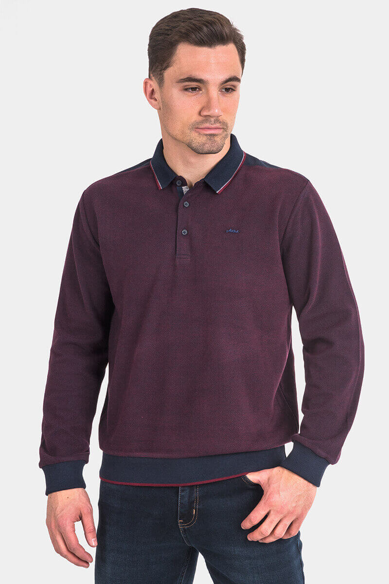 Мъжки пуловер 39438-30 MCL INDIGO Fashion