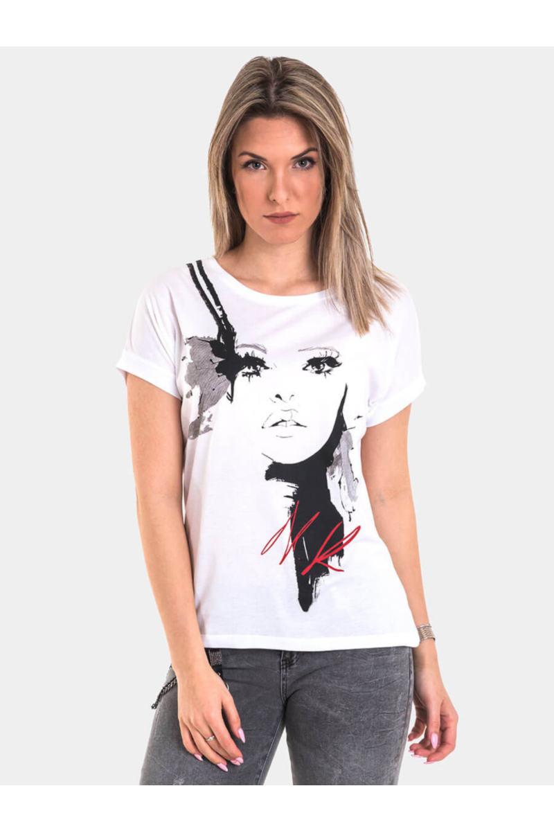 Дамска тениска 7440-20 INDIGO Fashion