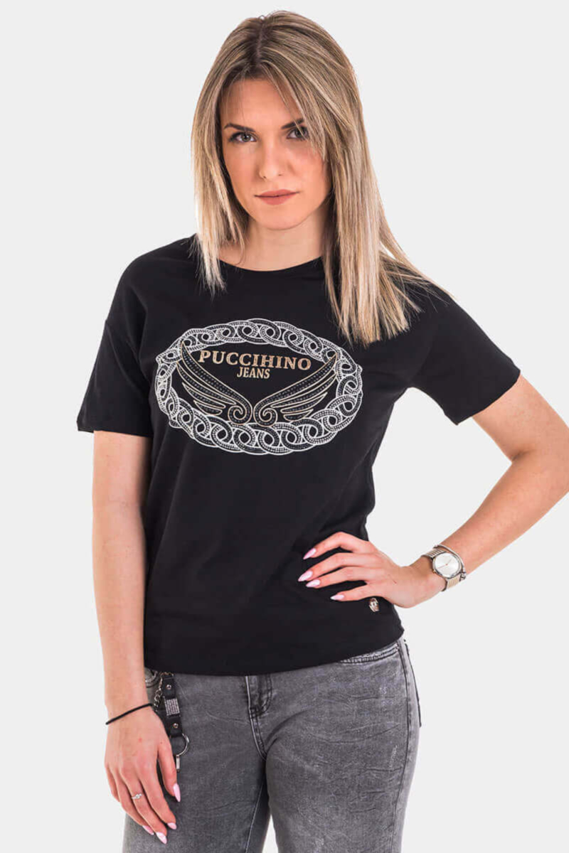 Дамска тениска 8127-09 INDIGO Fashion