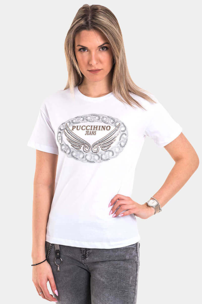 Дамска тениска 8127-20 INDIGO Fashion