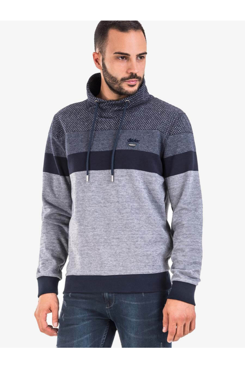 Спортен мъжки пуловер 26666 INDIGO Fashion