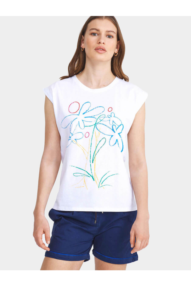 Дамска тениска 601724 INDIGO Fashion
