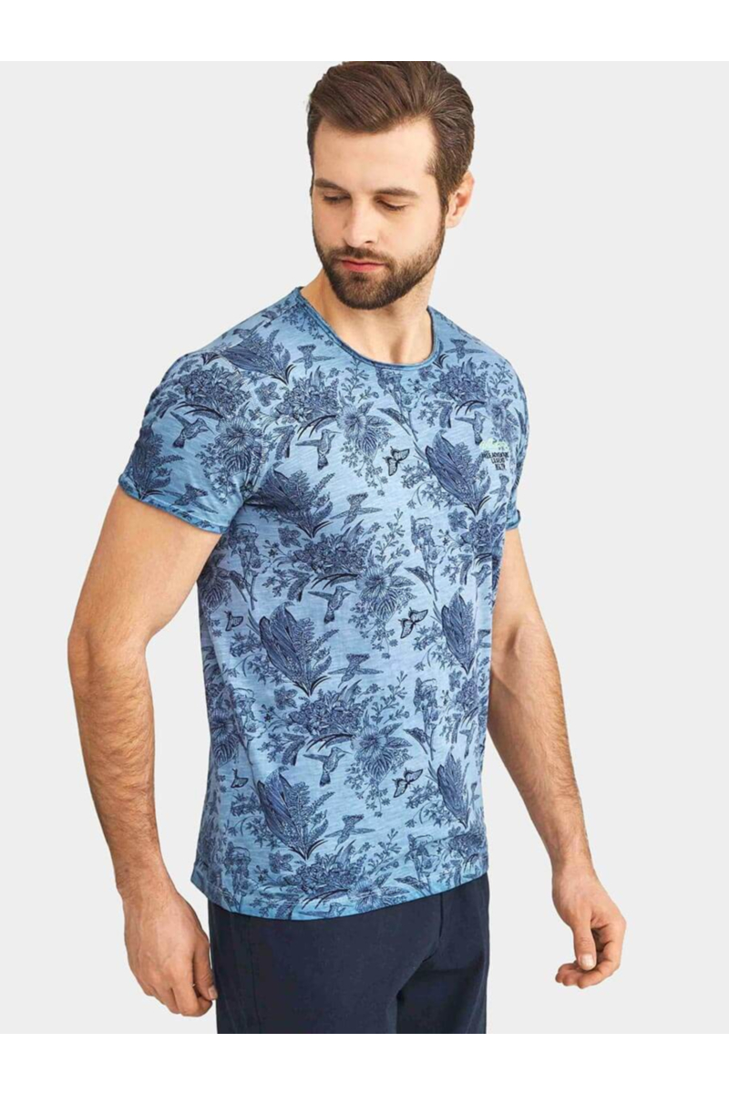 Мъжка тениска 26838 INDIGO Fashion