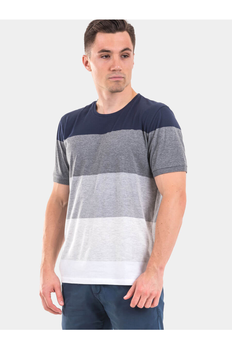 Мъжка тениска 35217 INDIGO Fashion