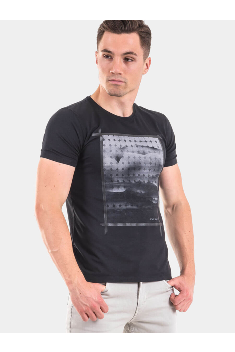 Мъжка тениска 501291-09 INDIGO Fashion